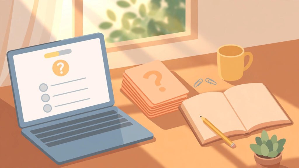 How to create a quiz with AI from your notes